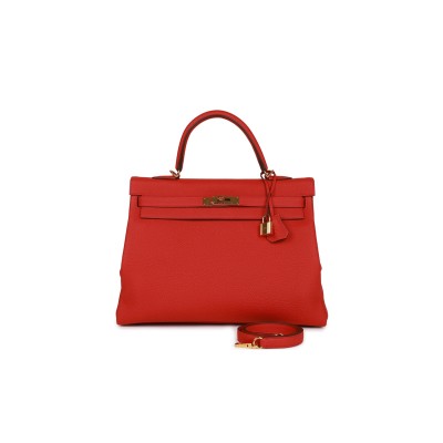 HERMES KELLY 35 TOGO GOLD HARDWARE (35*24*12cm)